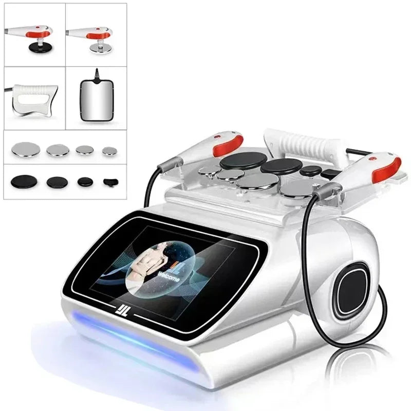 Portable 448KHZ Tecar Therapy RET CET Diathermy Body Sliming Machine Pain Relief Skin Tightening Deep Care 2023 NEW