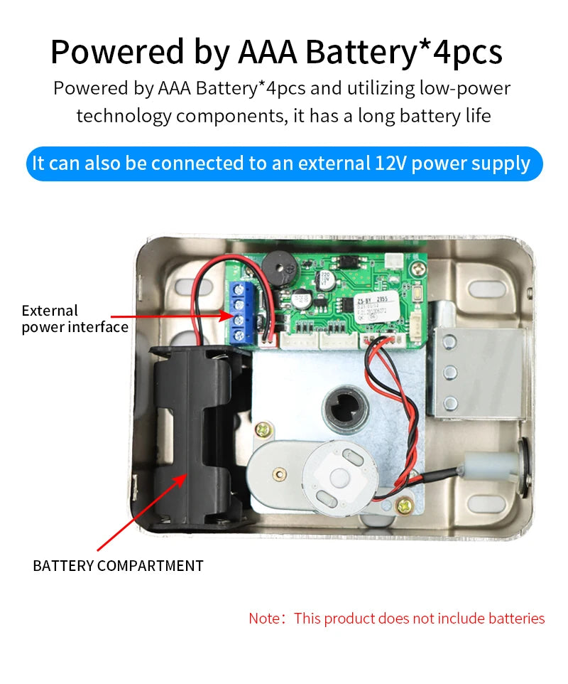 Support Tuya app Bluetooth app fingerprint intelligent door lock password RFID card wheel rim bolt lock electronic door lock