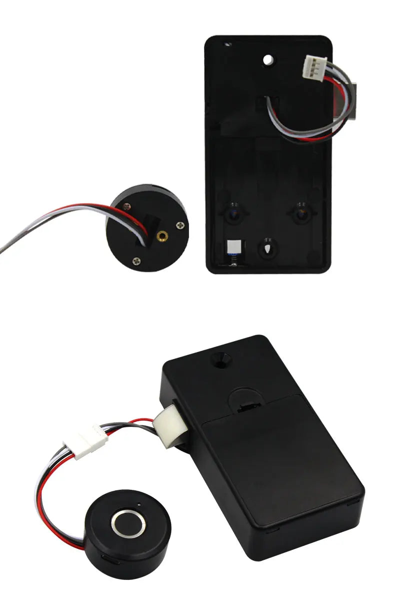 Smart Biometric Fingerprint Home File Drawer Cabinet Lock Keyless Invisible Furniture Wardrobe Electronic Locks Emergency Charge