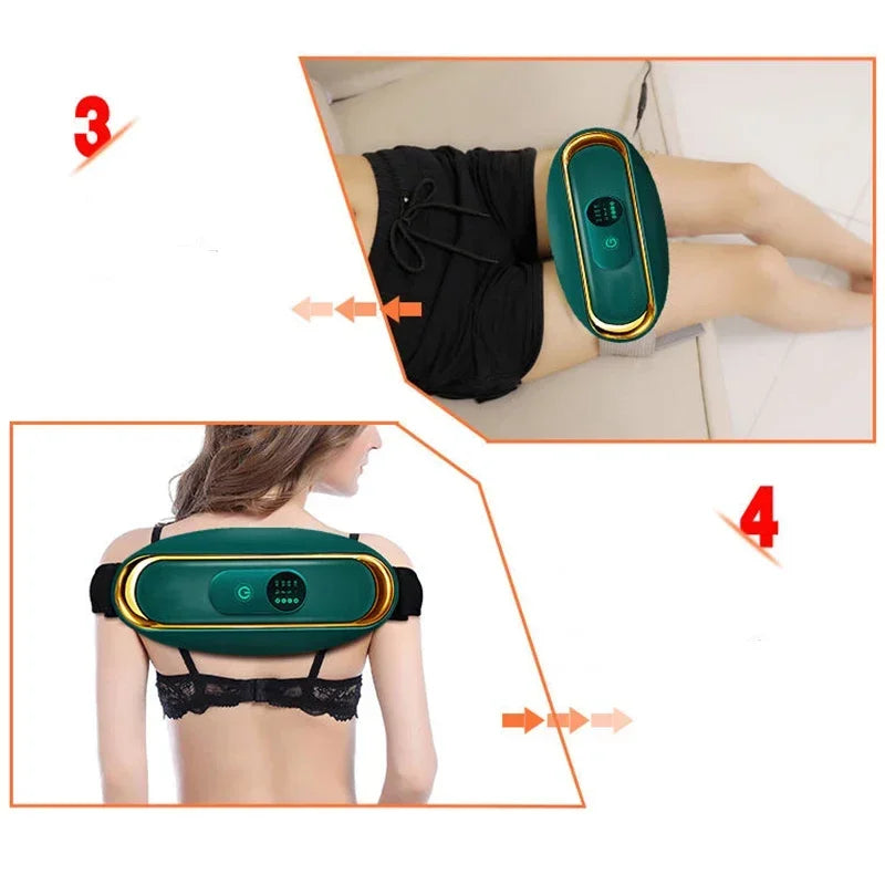 Cellulite Massager Body Massager Slimming Back Massager Electric Losing Weight Belly Slimming Belt Fat Burning Abdominal Massage