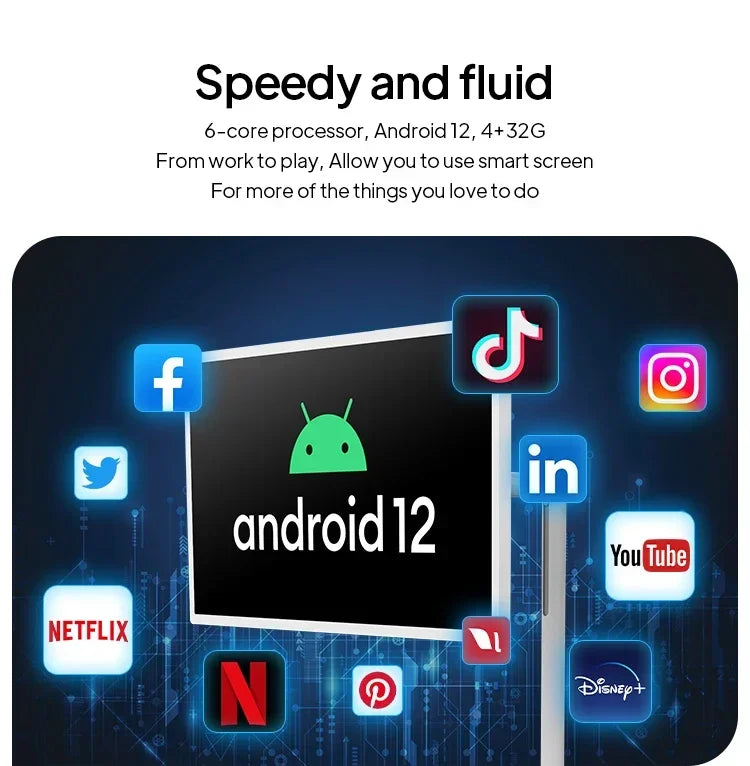 2024 New 32 Inch 24 Inch Full HD Incell Touch Screen Wireless Android LCD  For Home Business Gaming