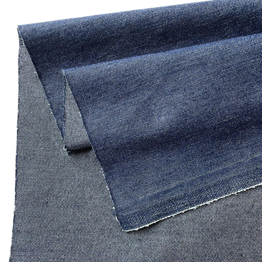 70x45CM Vintage Cotton Blue Denim Fabric Light Thin Soft Cloth For DIY Dolls Clothing Jeans Dress Bag Cap Apron Crafts Material