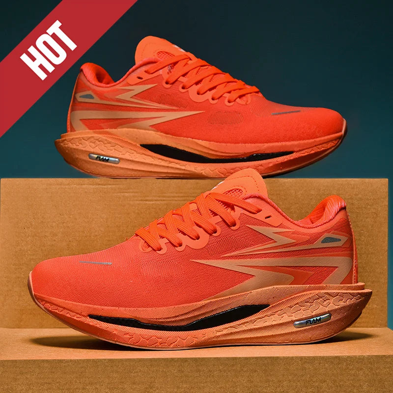 Men's Casual Sneakers Marathon Breathable Lightweight Comfortable Suitable for Outdoor Running Walking Daily Sports Men's Shoes