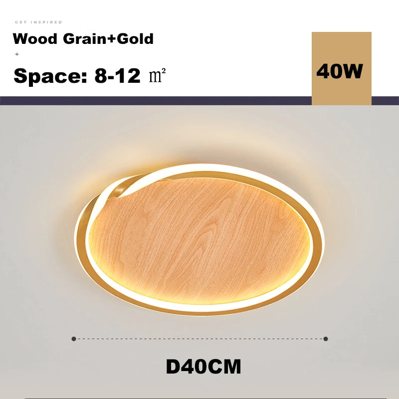Modern LED Room Decoration Ring Ceiling Light Living Room Bedroom Dining Room Ceiling Lamp Indoor Lighting Decorative Lamps