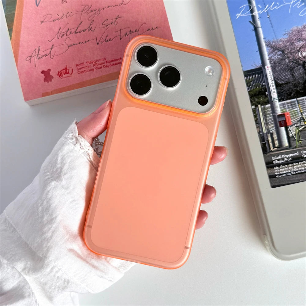 Ultra Thin Matte Translucent Frosted Hard PC Case For iPhone 18 17 Pro Max Air 16 15 14 Plus 13 12 Solid Color Slim Simple Cover