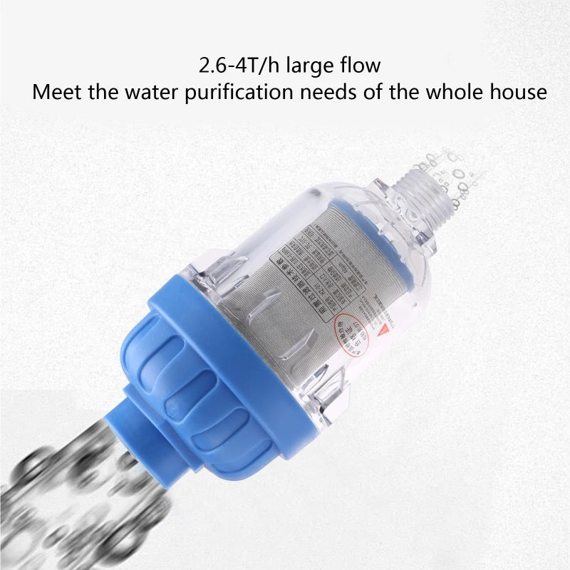 Universal Water heater Pre-Filter Water Filter Household Anti-scaling Purifier Shower Washing Machine Filter Tap Strainer