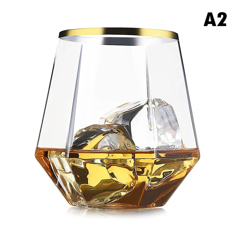 New 360ml Wedding Wine Glasses Drinkware Transparent Cocktail Glass Party Bar Club Drinking Tools Tea Coffee Mug