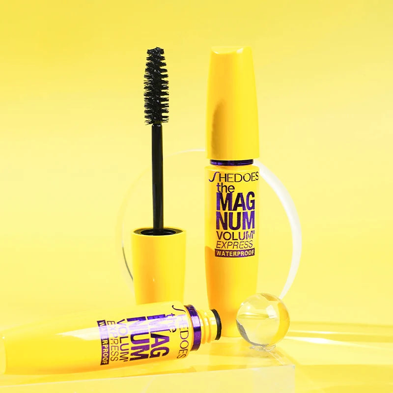 Curly Waterproof Mascara, Durable Anti Smudge Natural Eye Makeup