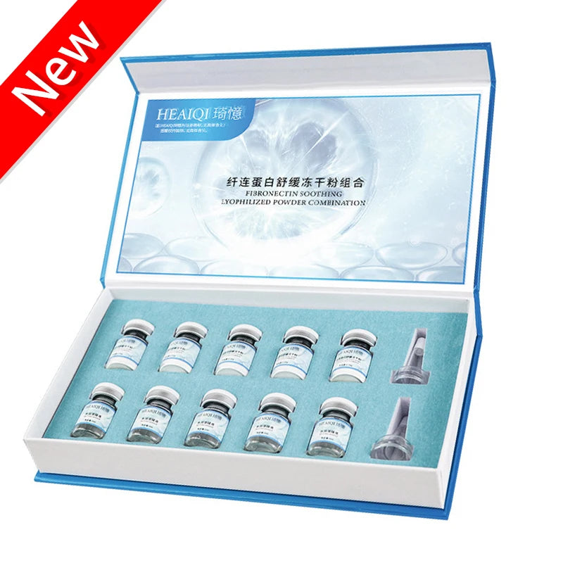 Korea Face Hyaluronic Acid Fibronectin Freeze Dried Powder Repair Sensitive Skin Firming Moisturising Skin Rejuvenat Skin Care