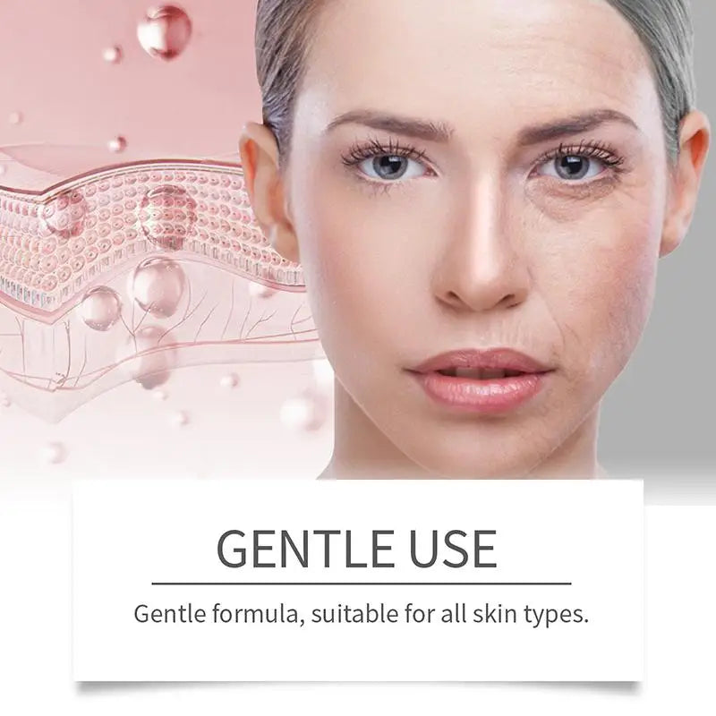 Moisturizing Facial Serum 0.3mm Hyaluronic Acid Face Serum Stock Solutions Microneedle Roller Set Beauty Skin Care