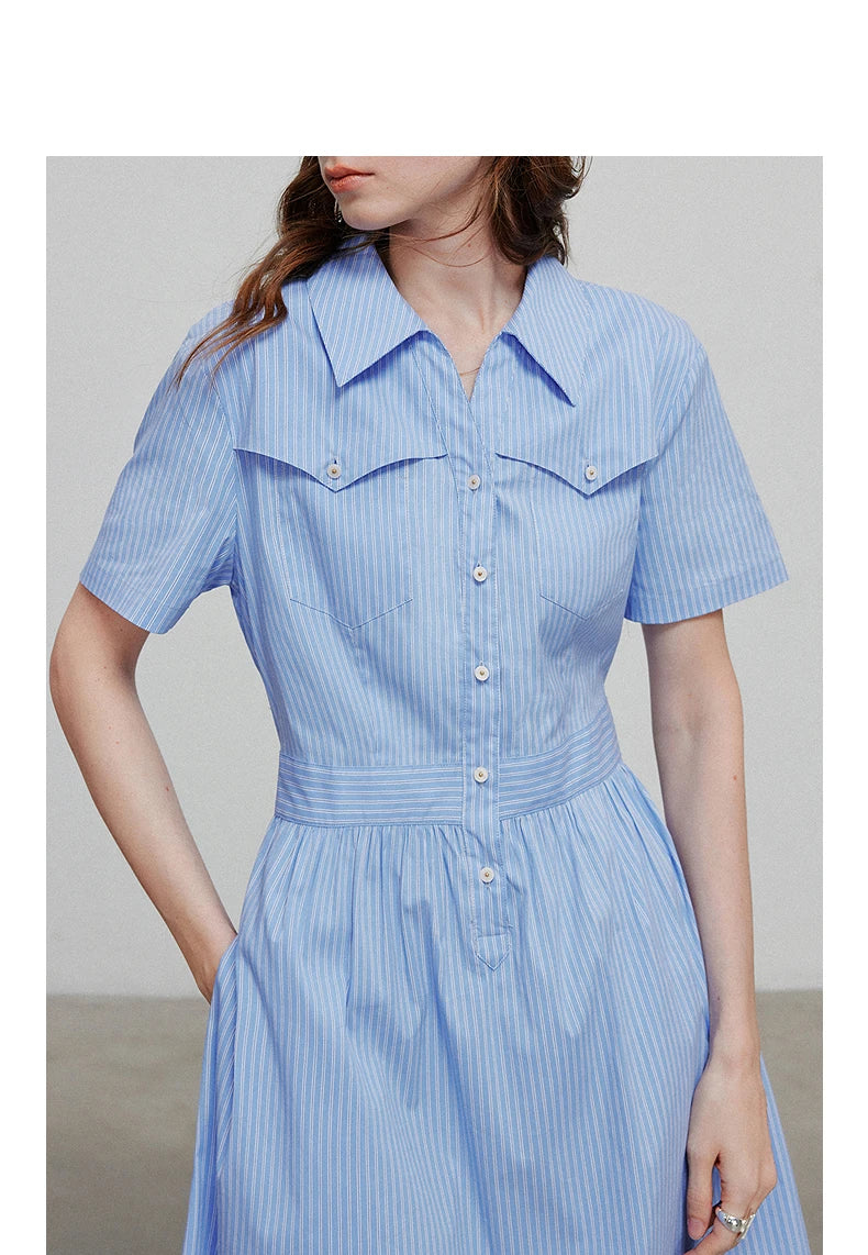 TOYOUTH Women Dress 2025 Summer New Elegant Dress 8529020