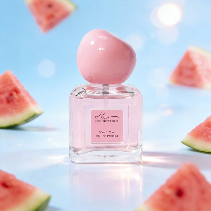 Hope Christine Watermelon Perfume Eau De Parfum for Women 50ML Long-Lasting Fresh Cool Scent for Summer Casual Hangouts