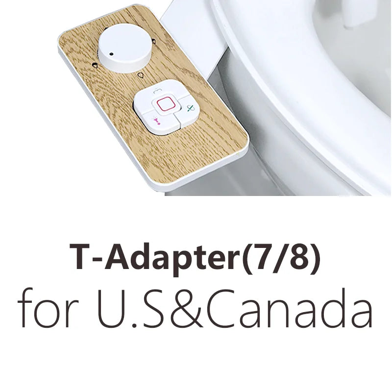 Slim Bidet Bidet For Toilet WC Water Spray Dual Nozzle Self Cleaning Feminine Butt Wash Muslim Shattaf Toile Attachment Bidet
