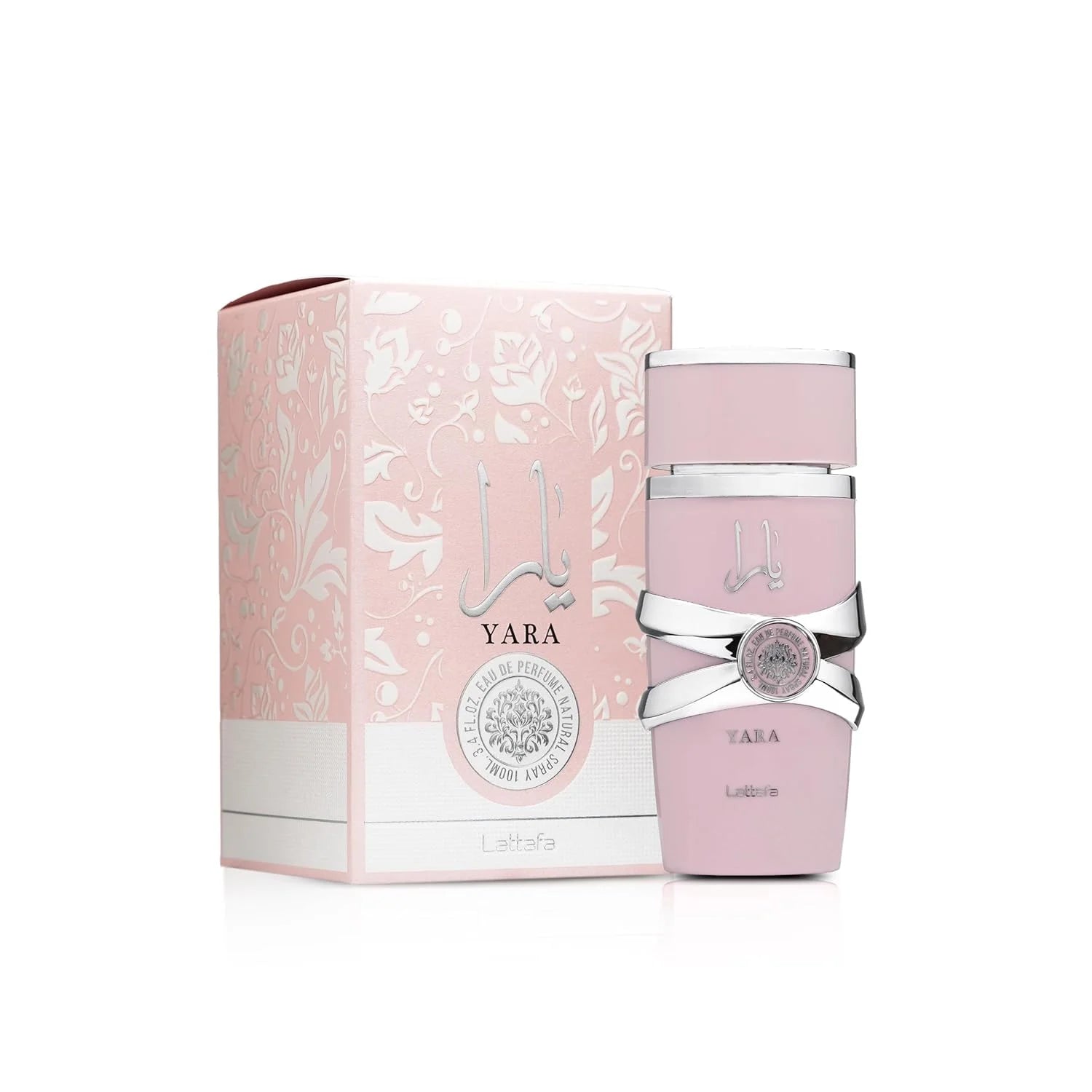 Lattafa Yara Eau De Parfum for Women - 3.4oz / 100ml Gentle Sweet Creamy Floral Fruity Vanilla Long-Lasting Gourmand Fragrance