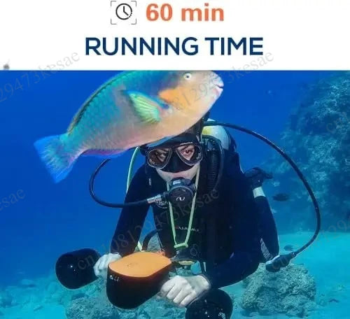 GENEINNO S2 Dual Motor Underwater Scooter | Smart APP Supported Sea Scooter for Scuba, Free Diving, Snorkeling&Swimming for Kids