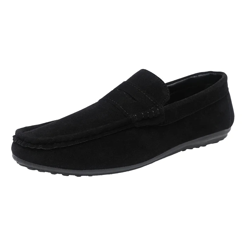 Men Loafers Soft High Quality Spring Autumn Shoes Men Casual Shoes Warm Slip on Flats Driving Shoes Large Size chaussure hommes