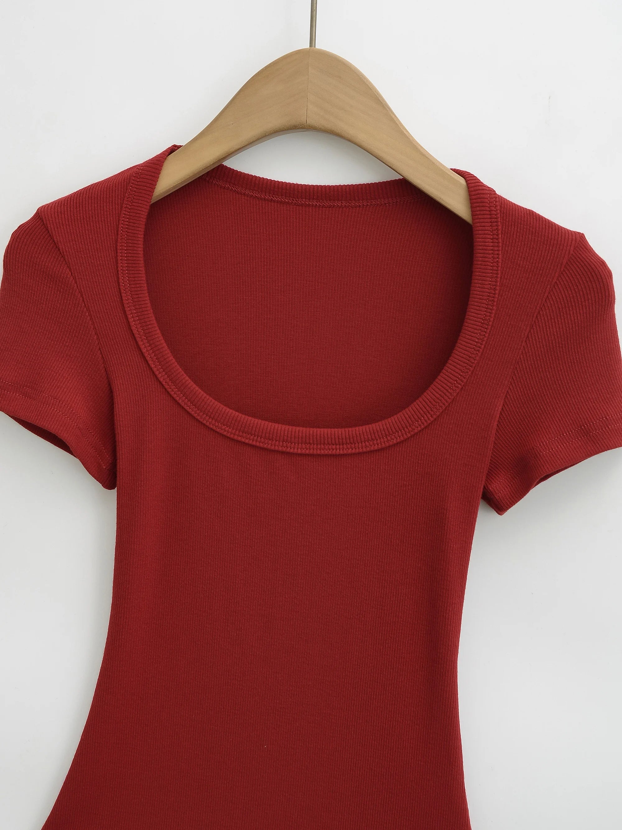 Slim Short Sleeve Women's Sexy Clothing Retro Jumpsuit Pullover Bodysuit Top Sexy Bodysuit