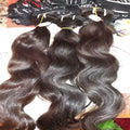 Indian Water Wave Braid Hair Bundle Wholesale Virgin Weave Raw Cuticle Aligned Super Double Drawn Human Hair Extensions