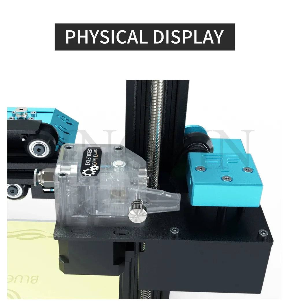 Dual Drive Gear Extruder Kit Hardened Steel Upgrade Feed Gear Extruder Kit For BMG For Prusa DIY Bowden Direct Extruder
