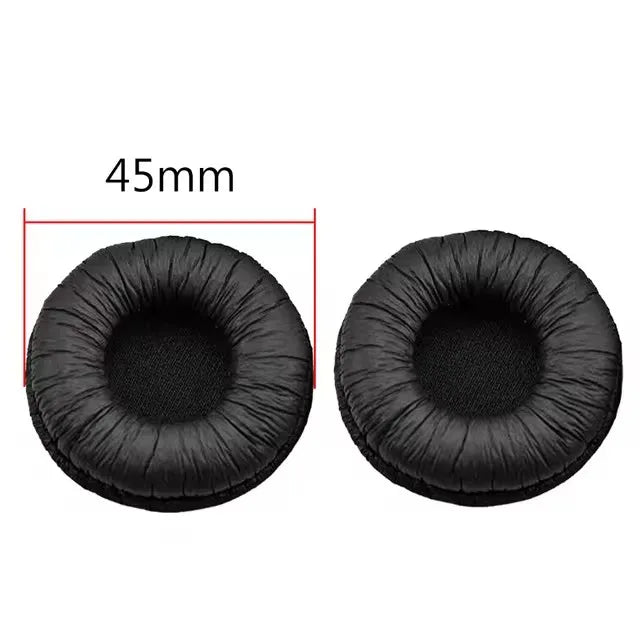 Ear Pads For Headphones Wrinkled Frog Skin Pad Headphone Sponge Leather Foam Covers Cushion Replacement For Headset Accessories