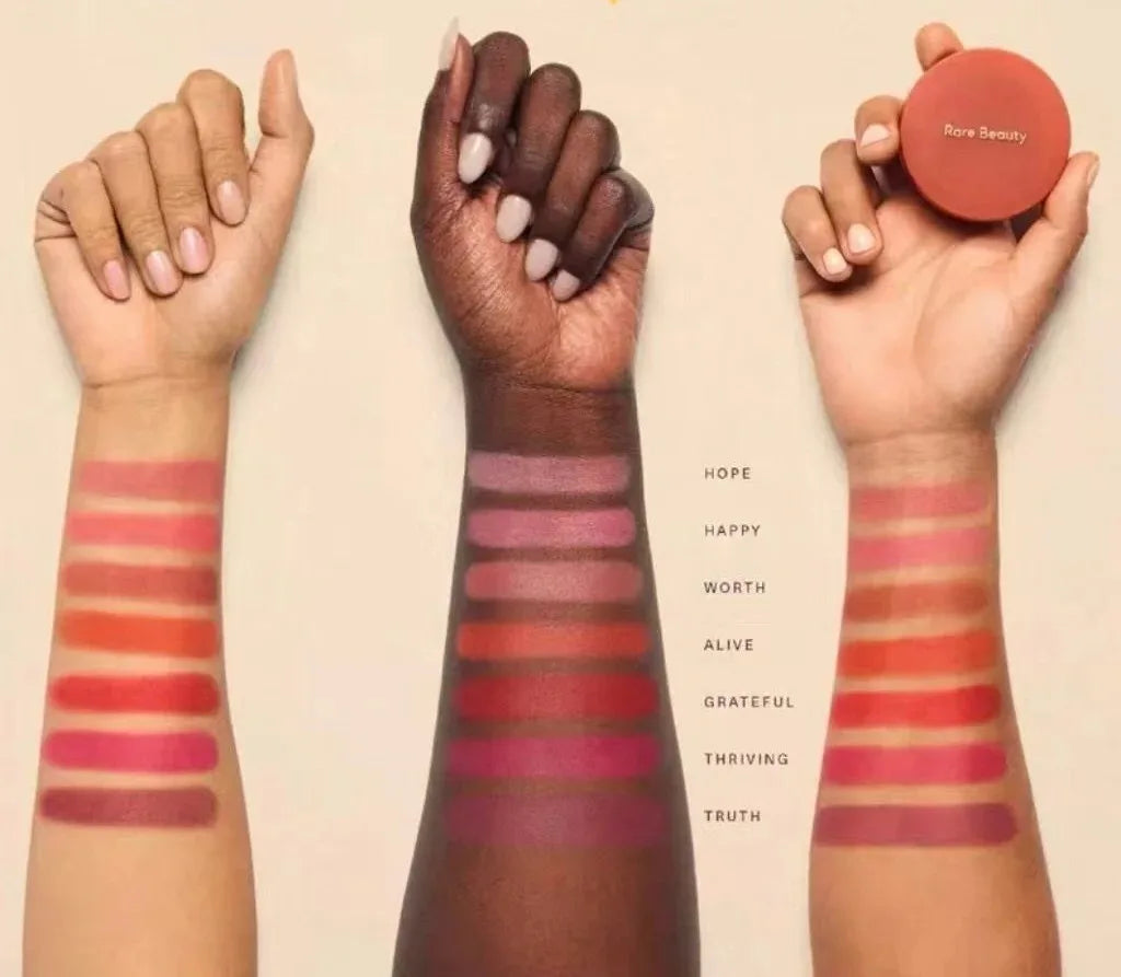 Rare Beauty Soft Pinch Matte Bouncy Blush Waterproof Sweatproof&Portable Cushion Easy Blend Noncomedogenic All Day Wear Makeup