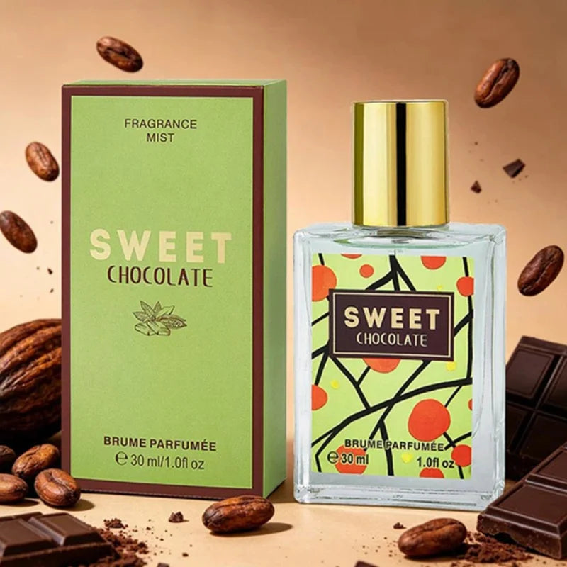 Chocolate-shaped Gourmet Perfume 30ml Sweet Caramel Marshmallow Vanilla Eau De Toilette Long-lasting Fragrance женские духи