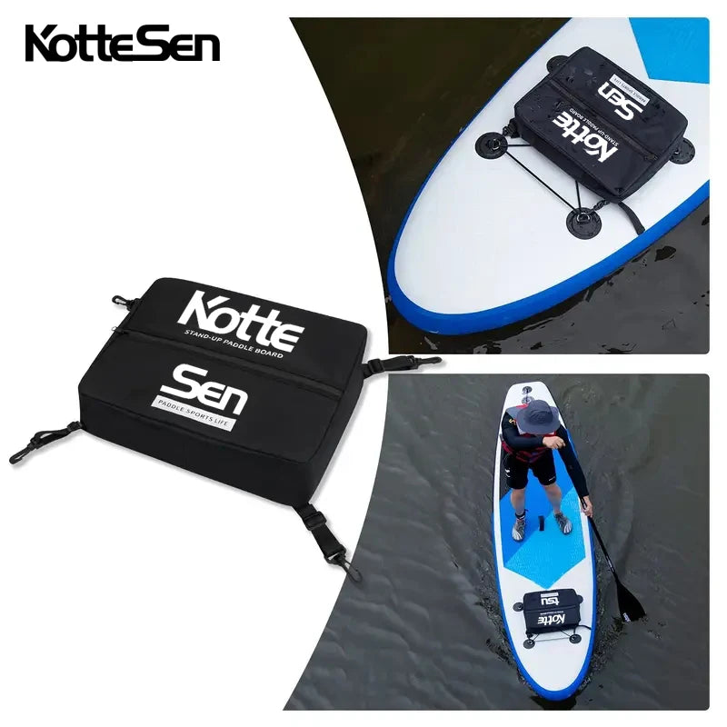 Kottesen Surfboard Headboard Storage Bag Deck Bag Paddle Board Storage Surfing Accessories Swimming Portable Sports Bag Thermostatic Bag