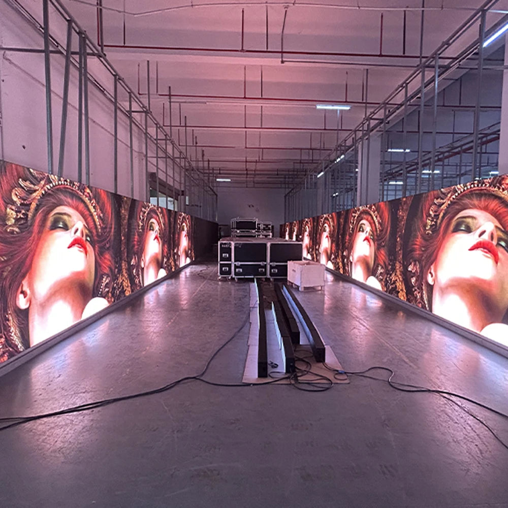 4mx3m Turnkey Complete System P2 P3 P2.6 P2.9 P3.91 LED Display 500mmx500mm LED Panel Backdrop Indoor Outdoor Rental LED Screen