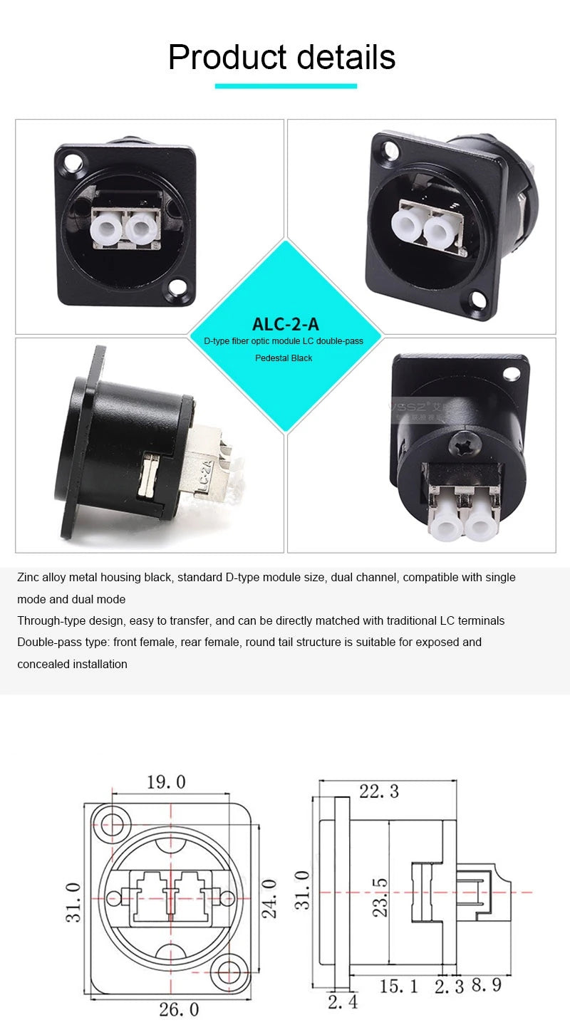 D-type Multifunctional Data Module 86 Panel audio video socket XLR VGA BNC RJ45 RJ11 Jack 3.5/6.35 RCA USB3.0 TypeC Connector