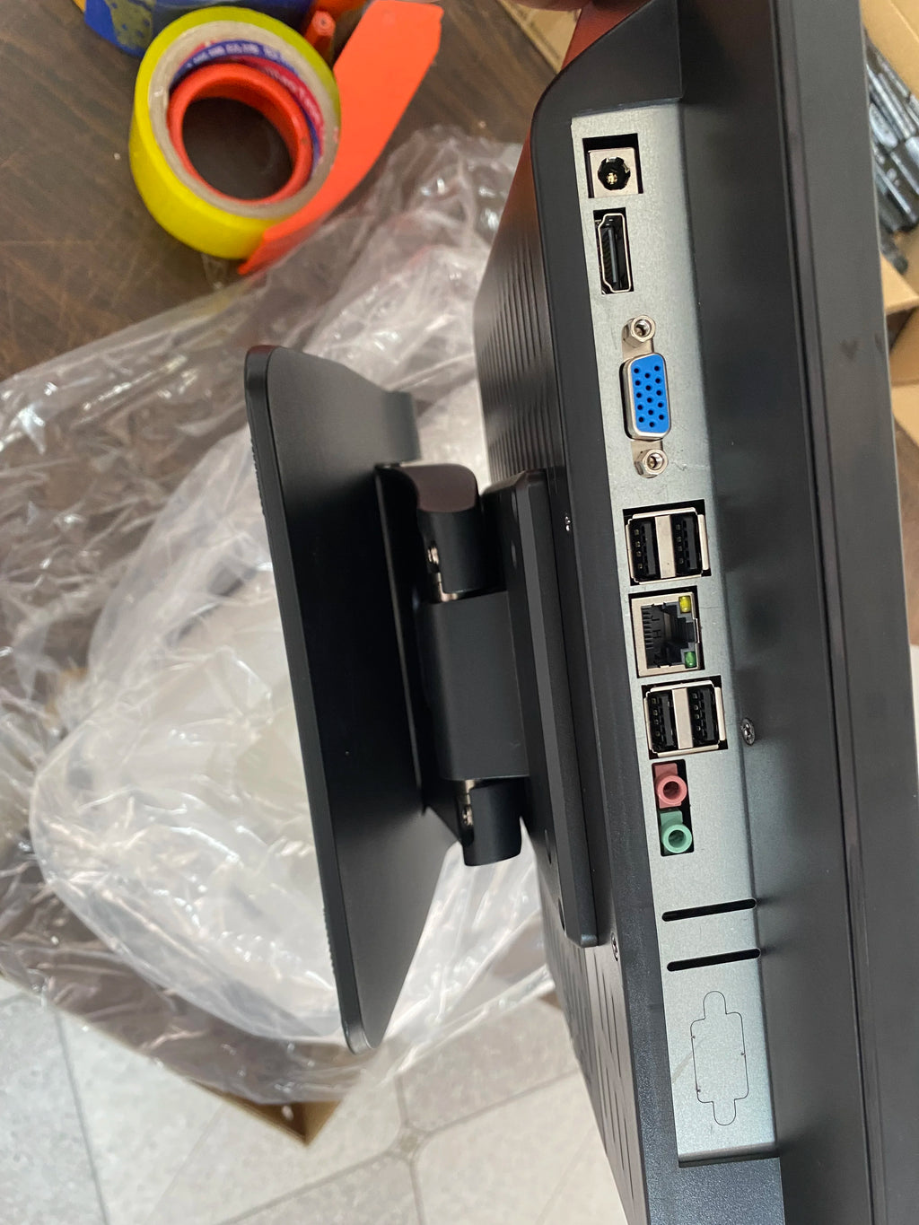 15.6-inch cash register Windows 10 system Support folding CPU i5 RAM 8gb SSD 256GB Computer desktop computers MINI PC