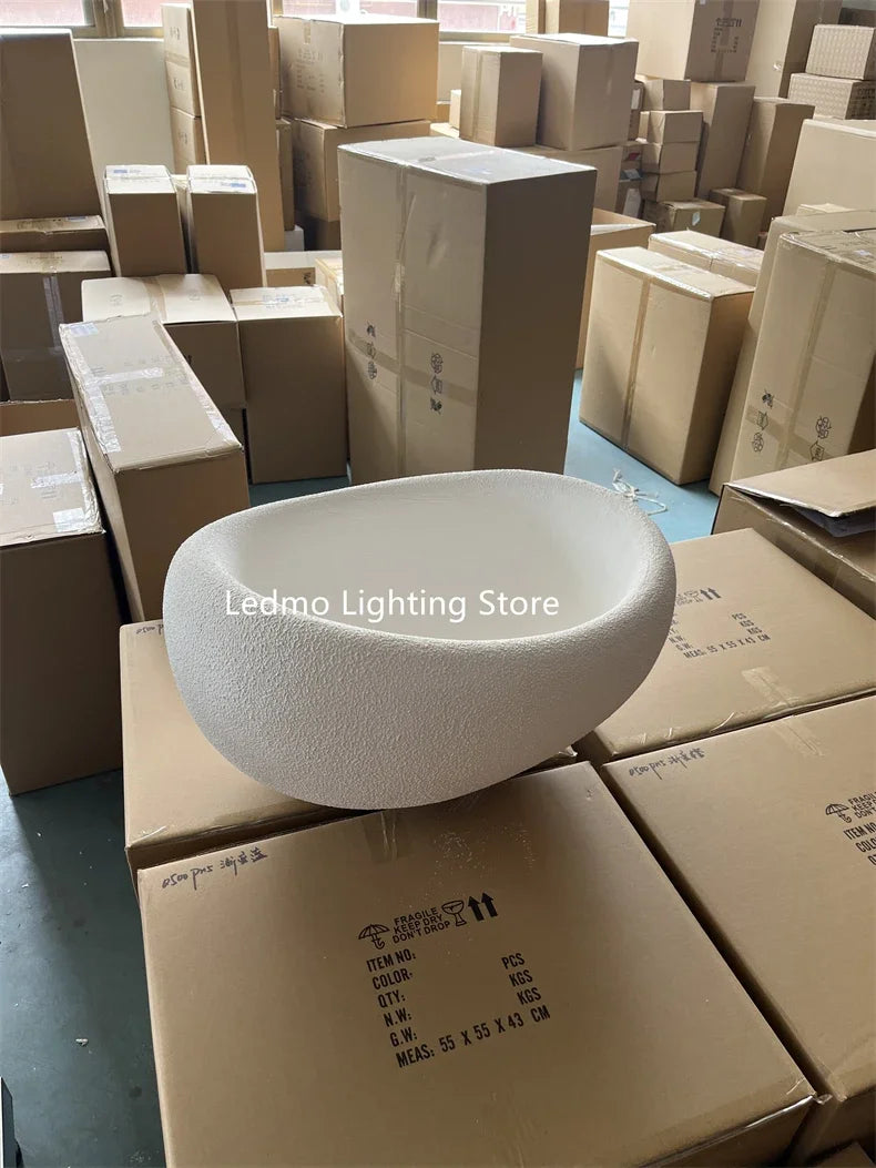Japanese Resin Ceiling Lamp With E27 Light Bulb Led DownLight for Bedroom Living Dining Room