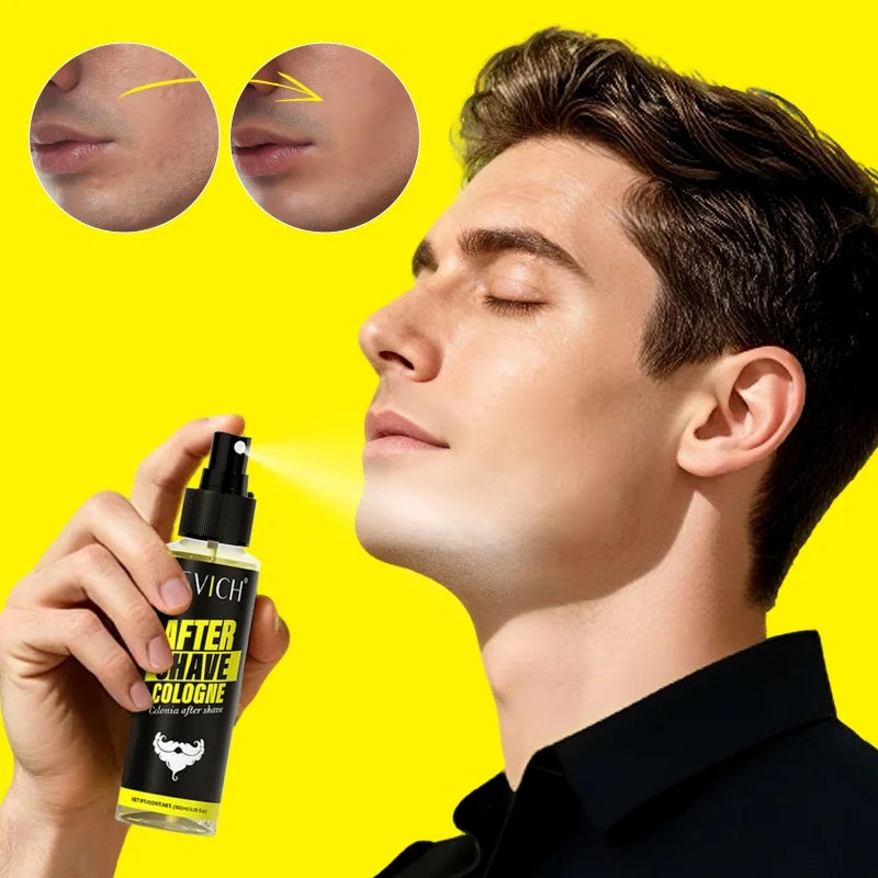After Shave Spray After-Shave Fragrance Mist for Men Gentle Beard Cleansing Aftershave Cologne  Nourishing Refreshing Essence