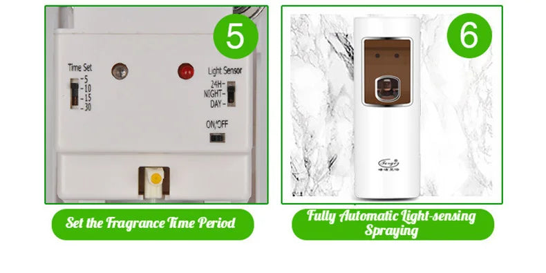 Electric Air Freshener For Hotels Aromatic Home Aroma Diffuser Fragrance Toilet Office Electric Sprayer Hotel Scenting Device