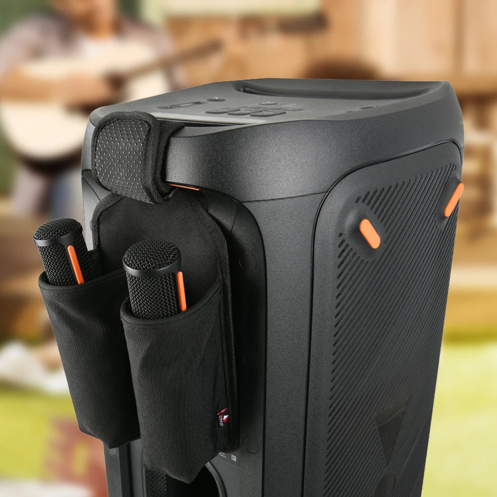 Microphone Holder for JBL PartyBox Wireless Microphone Mic Hanger Storage Holder for Standard Wireless Microphones Accessories
