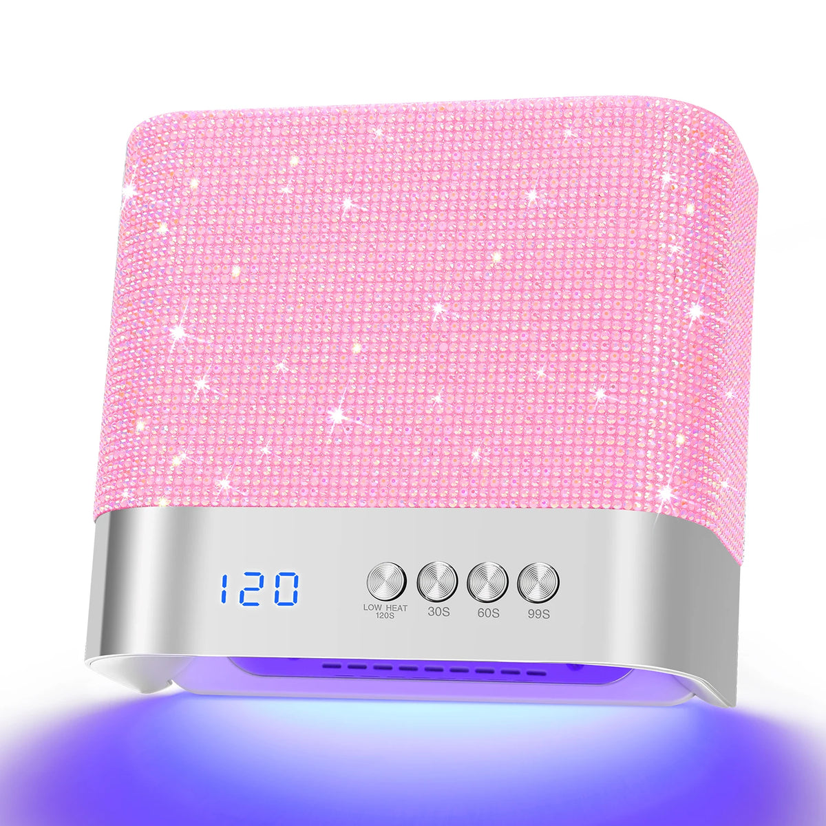 DianaBeauty UV Nail Lamp Portable Nail Dryer with 4 Timer Settings Professional Manicure Lamp with Smart Sensor UV Light Dryer