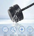 The electronic current meter probe's ranging transducer can measure distance, flow velocity, and flow rate with high precision