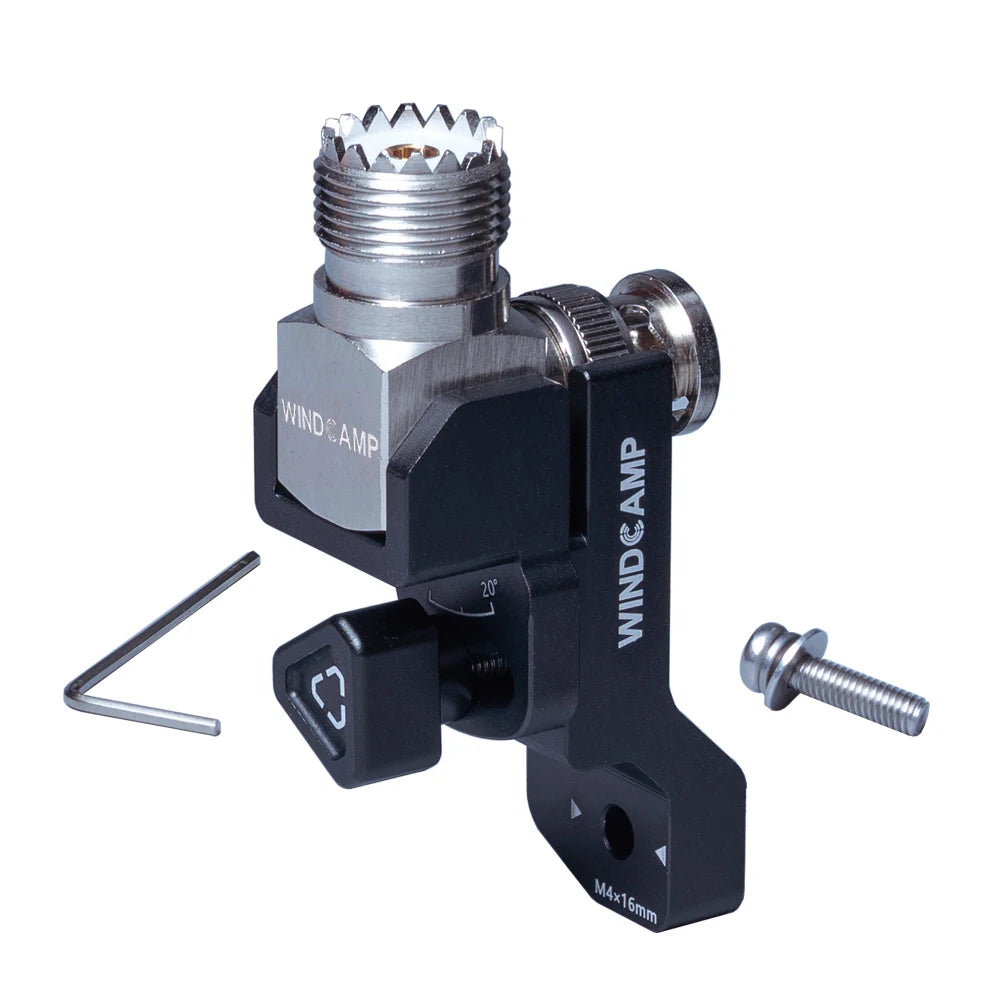 New RC-2 CNC Aluminum Alloy Antenna Bracket ICOM Aikemu IC-705 Shortwave Radio Dedicated Compatible Adapted for ARK-705 Shield