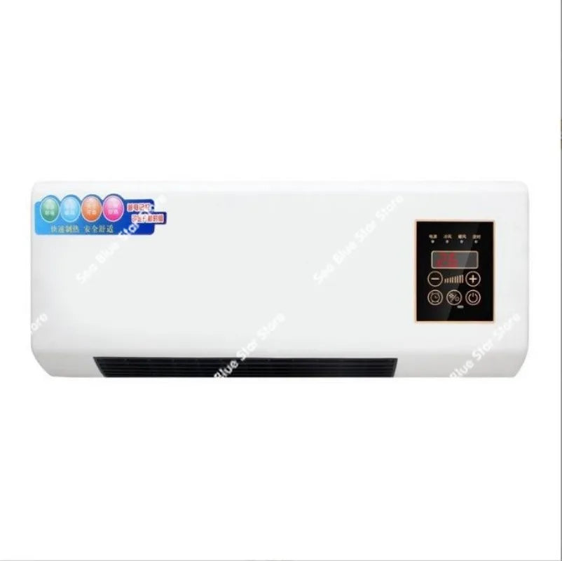 Heater 110V220V, European, Australian and American standards Warm air Wall-mounted electric heater Household bathroom Bedroom