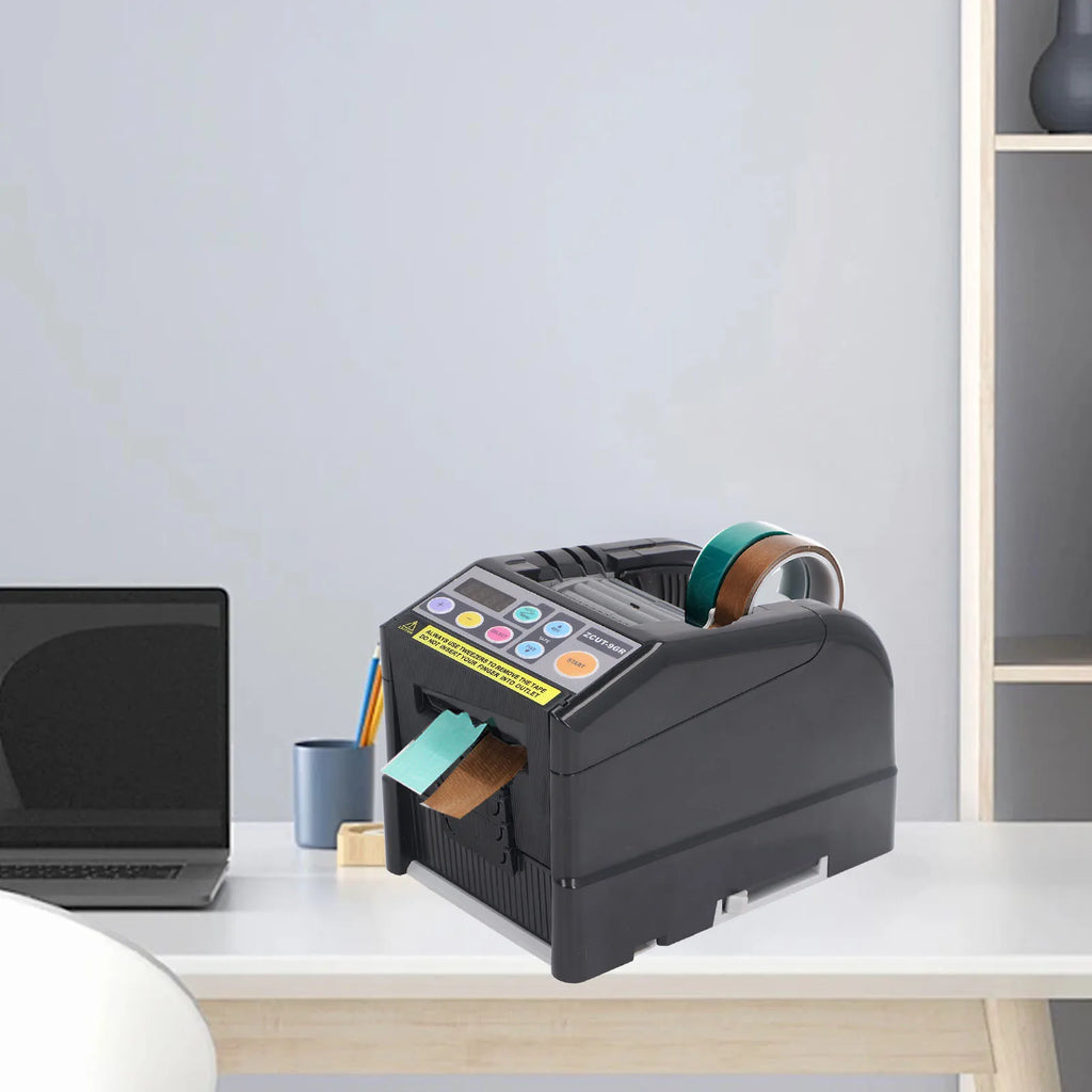Automatic Tape Dispenser 999mm Cut Length Electric Ribbon Cutting Machine for 6‑60mm Wide Tapes Automatic Tape Dispenser
