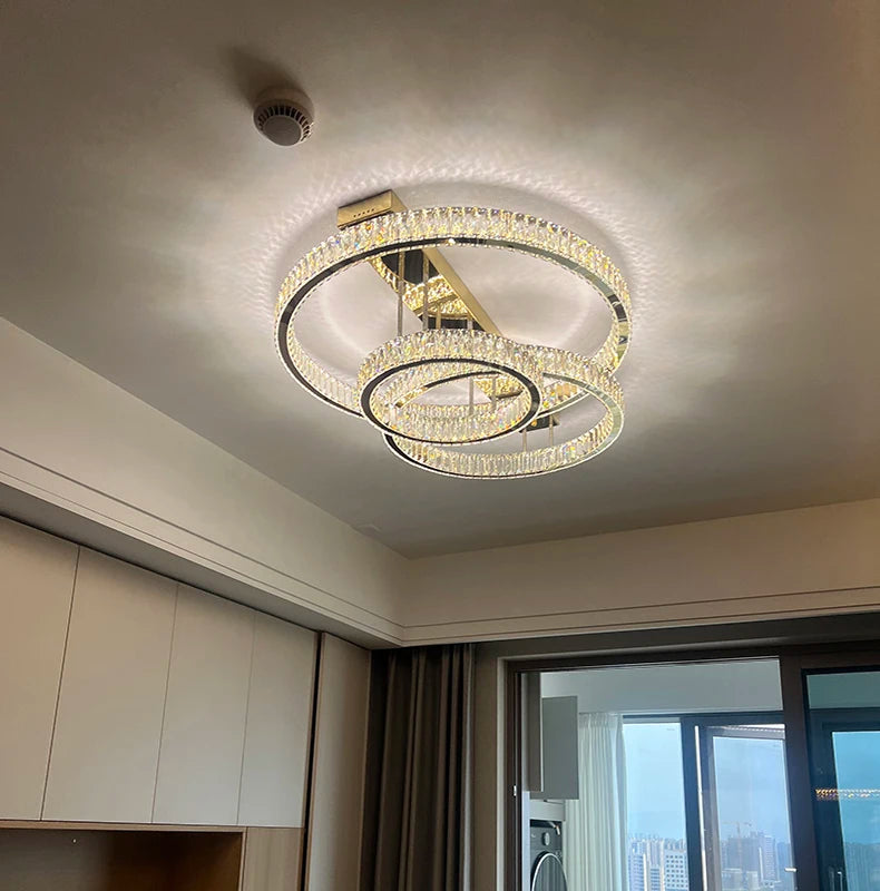 Nordic home decoration salon bedroom decor smart led lamp lights for room dimmable Ceiling light lamparas indoor lighting