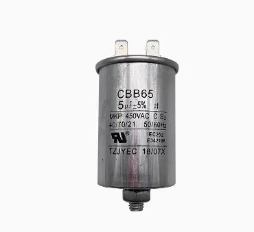 CBB65 air conditioner capacitor bottom with screw 5UF 10UF 15UF 20UF 25UF 30UF 35UF 40UF 50UF 60UF 70UF 80UF 100UF 450V screw