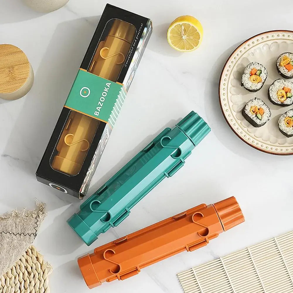 Quick Sushi Maker DIY Roller Rice Mold Meat Vegetable Rolling Mold Sushi Device Making Machine Bento Kitchen Gadgets
