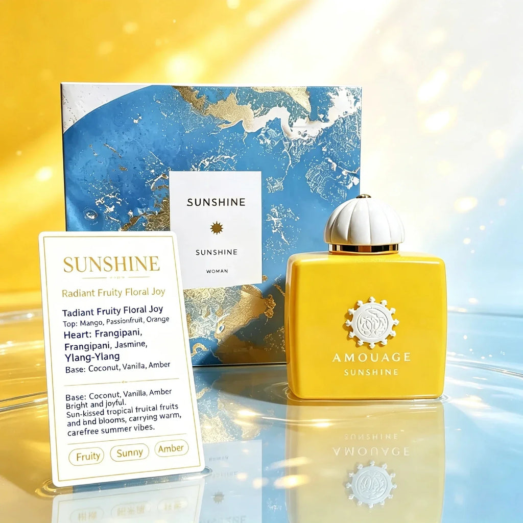 AMOUAGE Perfume Collection: Guidance 46, Interlude & Lilac Love 100ml Unisex Eau De Parfum, Luxury Woody Oriental Arabian Scent