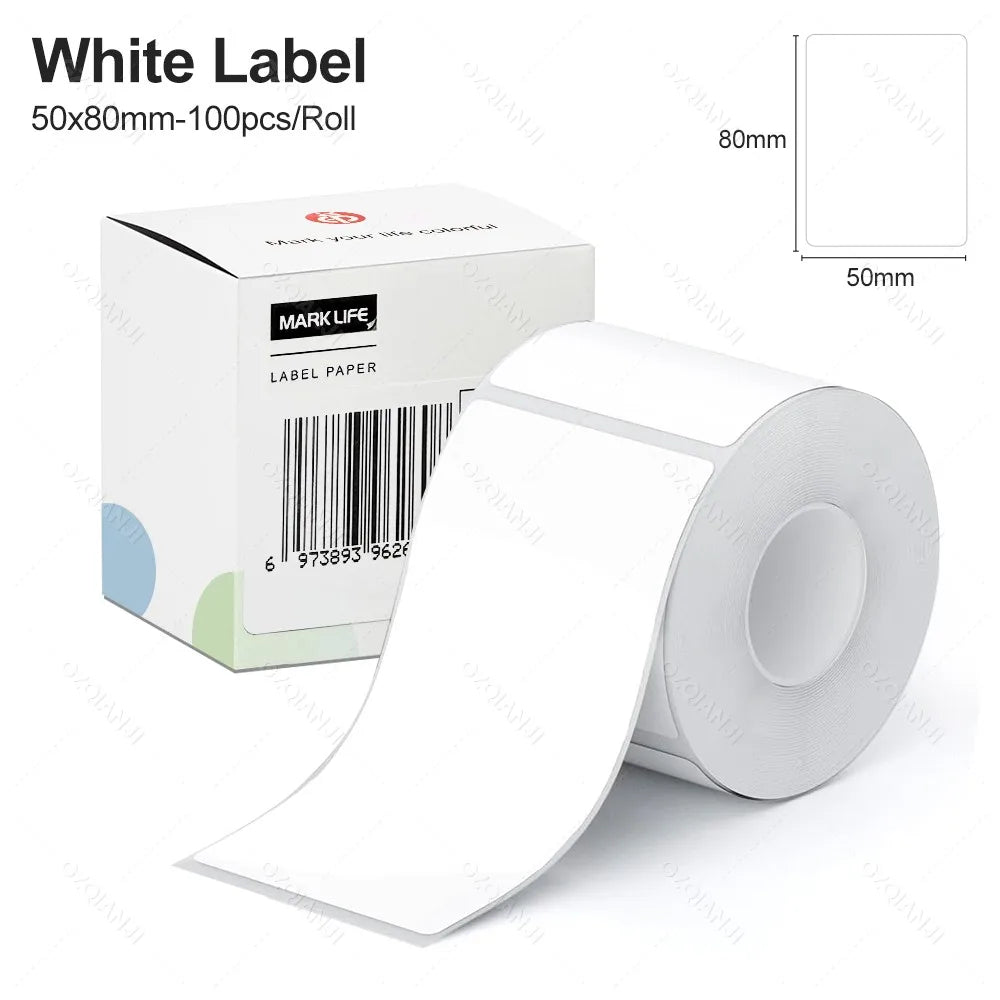 X2 Thermal RFID Label Sticker Adhesive Label Paper Tape 40*30mm 50*30mm for M110 M220 M200 P50 X2 E210 P2 N20 Label Printer