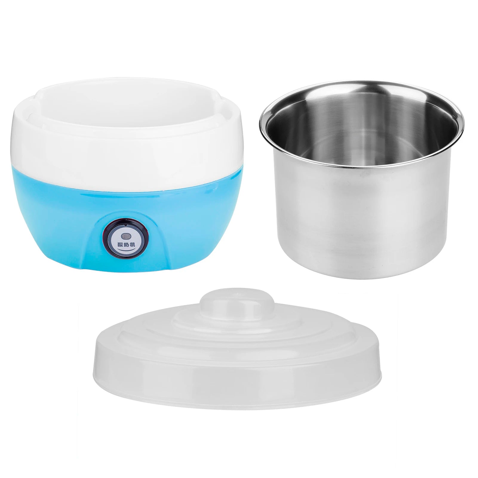 DIY Maker Household Automatic Electric Stainless Steel Inner Container Yogurt Machine Yogurt Maker Machine 1L for Kitchen Home
