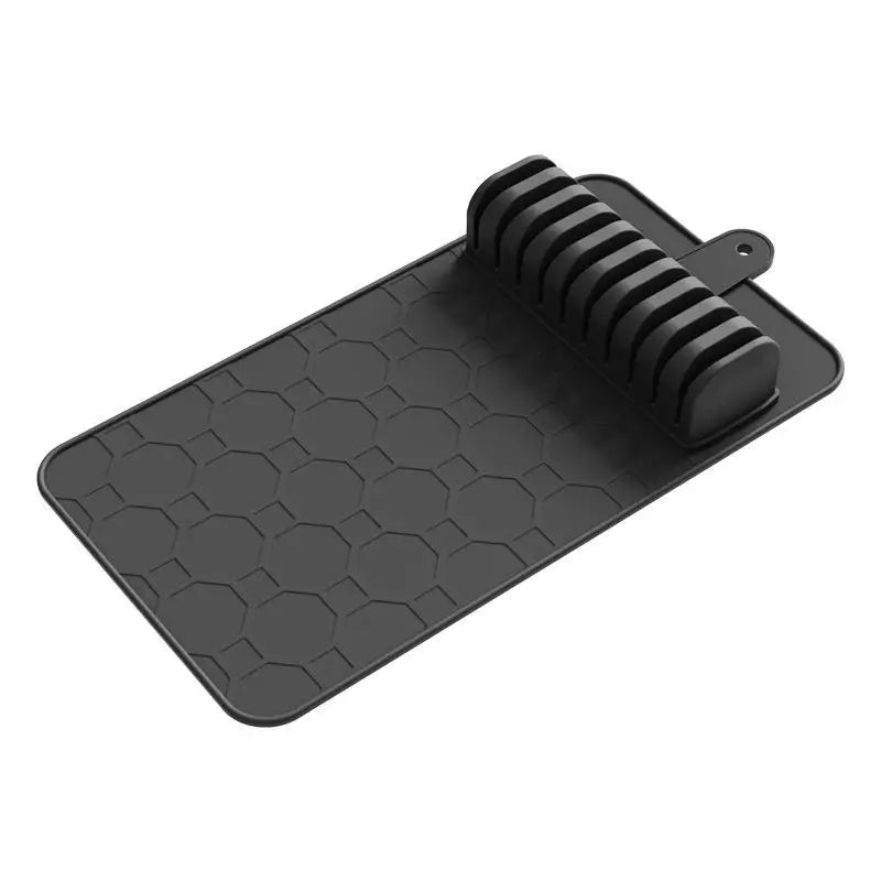 Kitchen Organizer Knife Holder Mat Non Slip Safe Storage for Multiple Knives in Drawer Keep Blades Protected