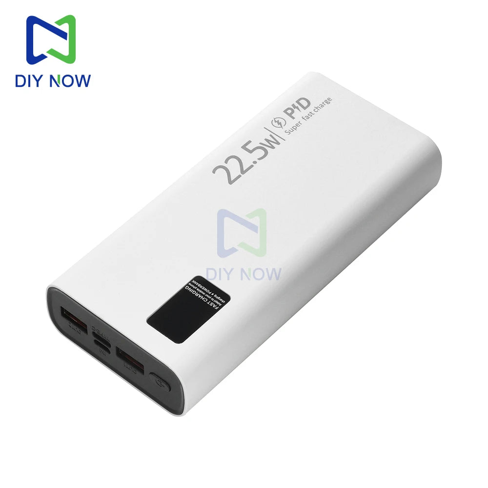Digital Display Fast Charging Power Bank PD/QC/VOOC 22.5W Fast Charging Module Power Bank Motherboard DIY Power Bank Module