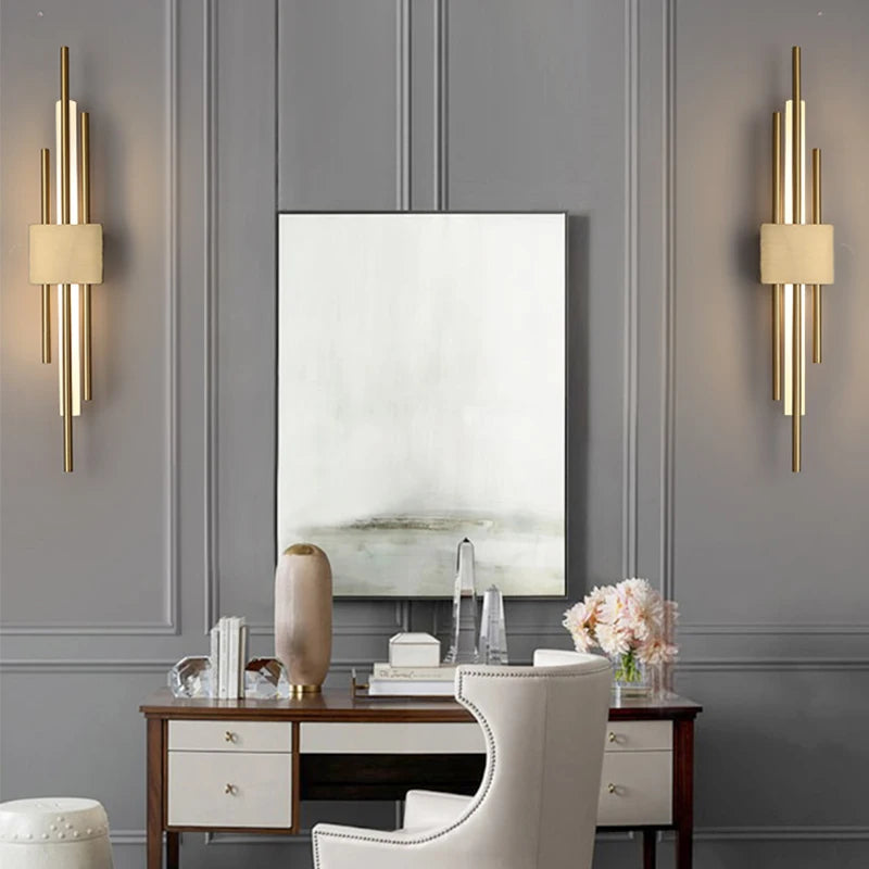 Modern LED Wall Lamp Indoor Lighting Bathroom Wall Sconces Light Fixture Living Room Corridor Bedroom Decoration Wall Lights