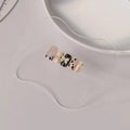 Nails Art Acrylic Transparent Showing Shelf Setting Circular Irregular Acrylic Color Palettes Multifunction Display Board Tools