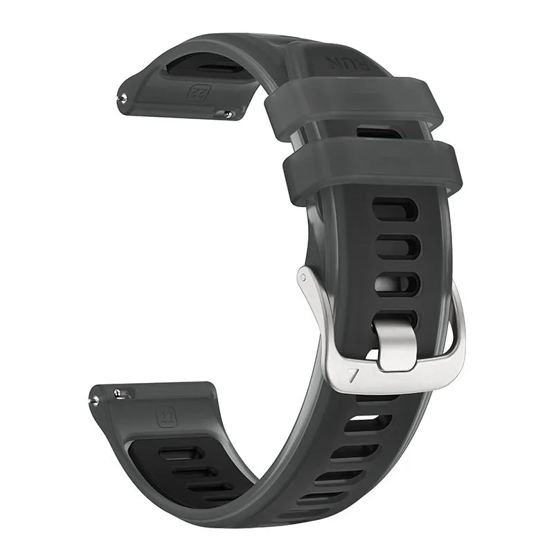 Transparent Candy Color Silicone Strap For Garmin Forerunner 265 265s 255 55 158 165 Music 570 Venu 4 3 3s 2 SQ Vivoactive 6 5